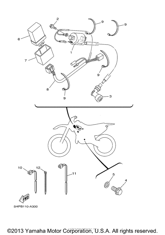 TTR125R Электрика