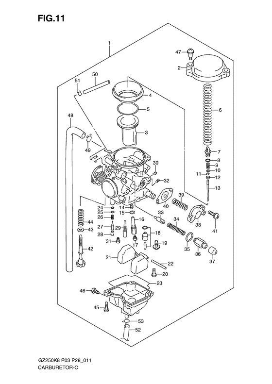 Carburetor assy