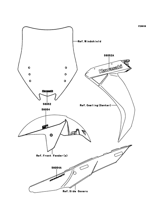ZG1400 Decals(Ebony)