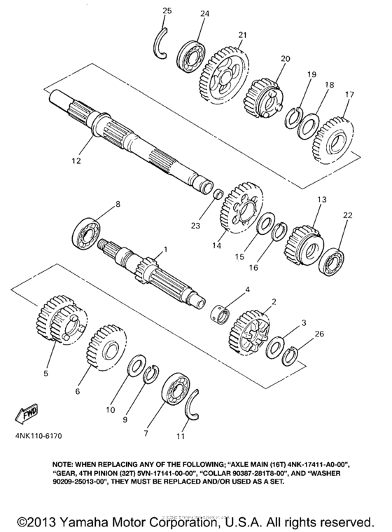 XVZ13ATM Трансмиссия