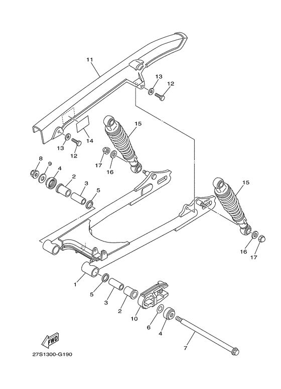Rear arm & suspension