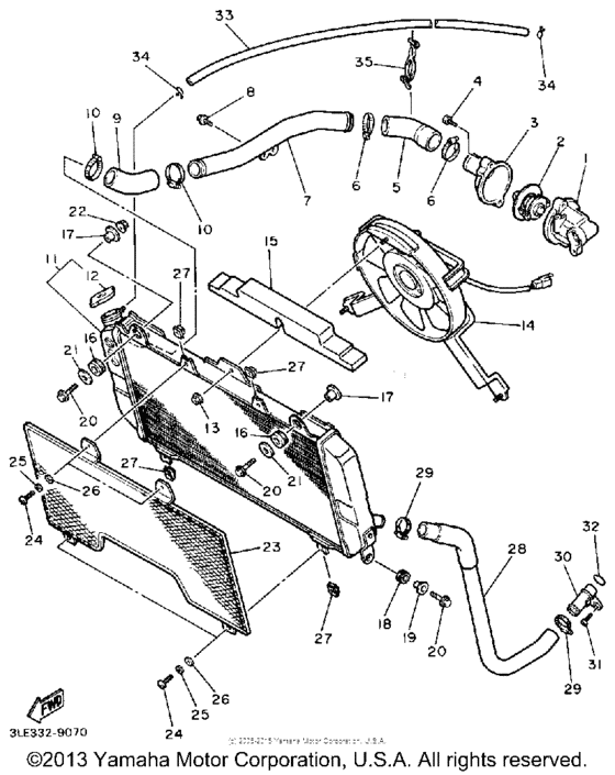 Rediator-hose