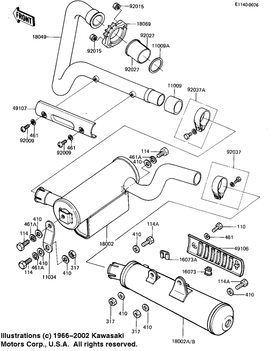Muffler comp