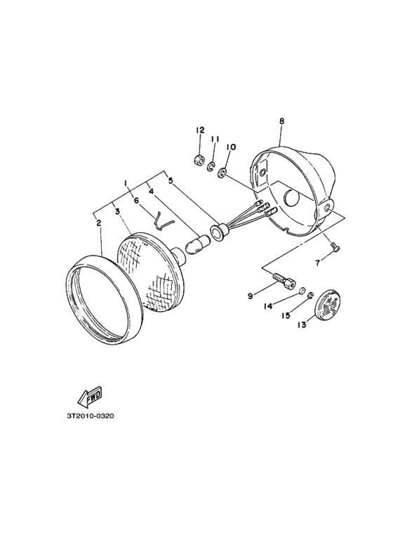 Headlight assy