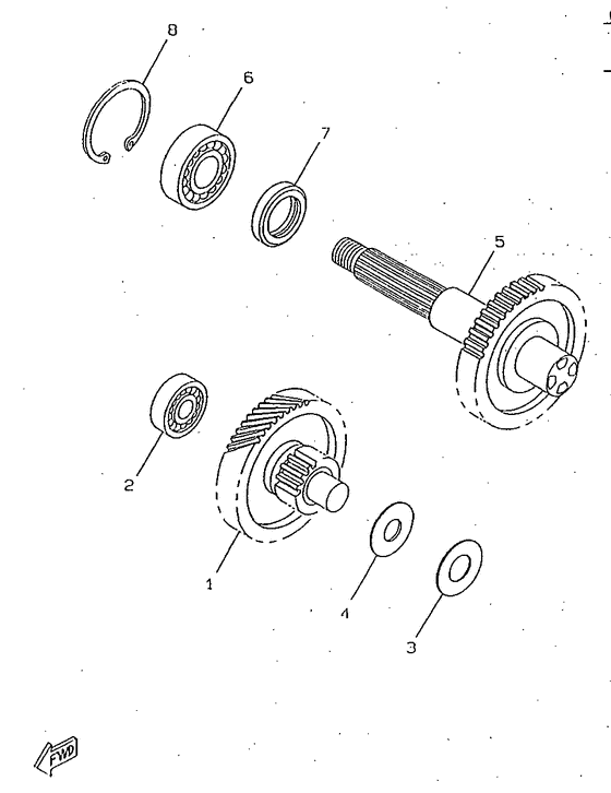 CW50RSX Трансмиссия