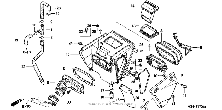 Air cleaner (a)