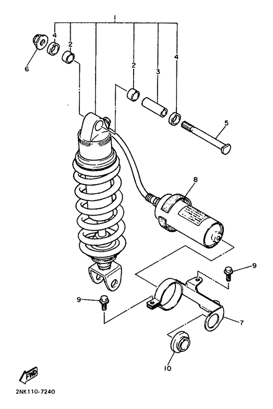 Rear arm. suspension
