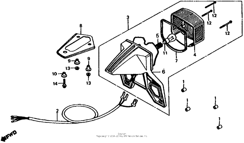 Taillight 79-82