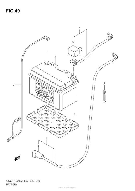 Battery (Gsx-R1000L3 E28)
