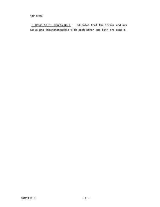 GS125 Catalog preface