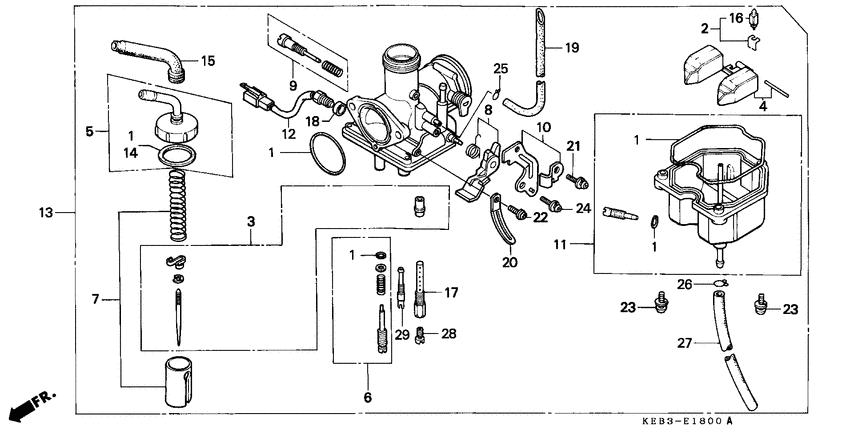 Carburetor assy