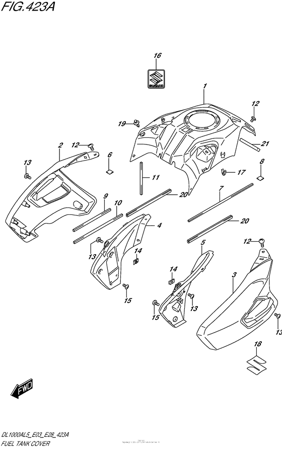 Fuel Tank Cover