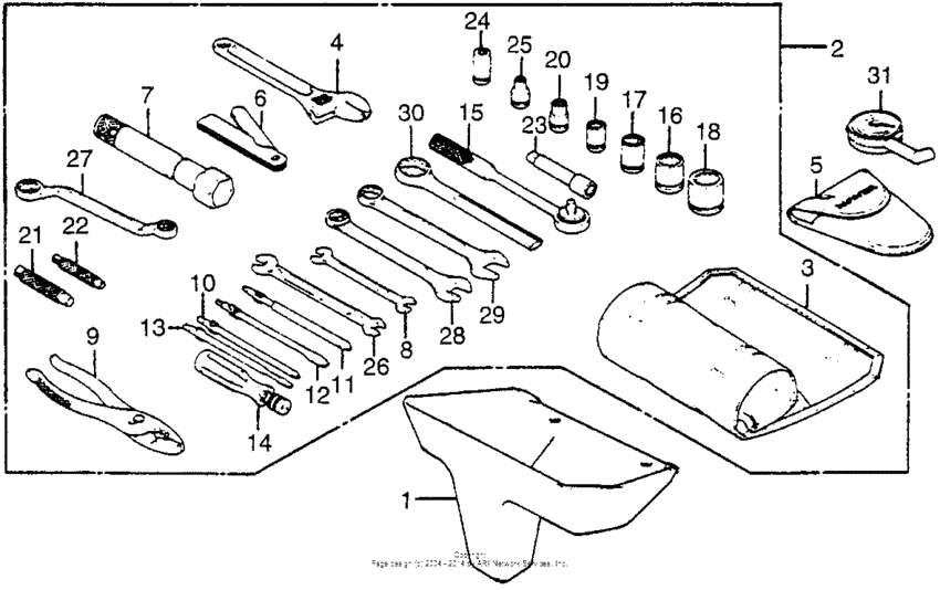 Gl1100a tools
