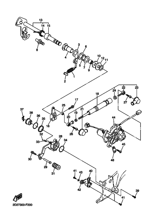 Shaft shift