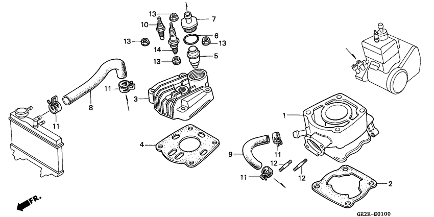 Cylinder/cylinder head