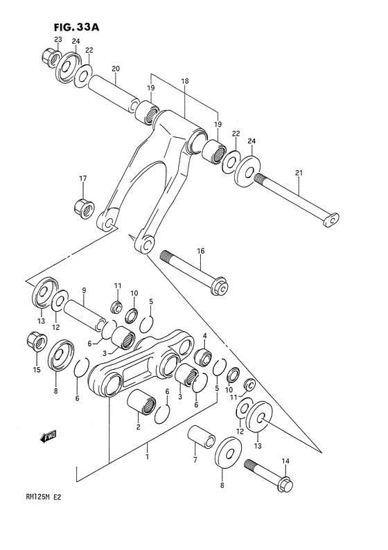 Cushion lever