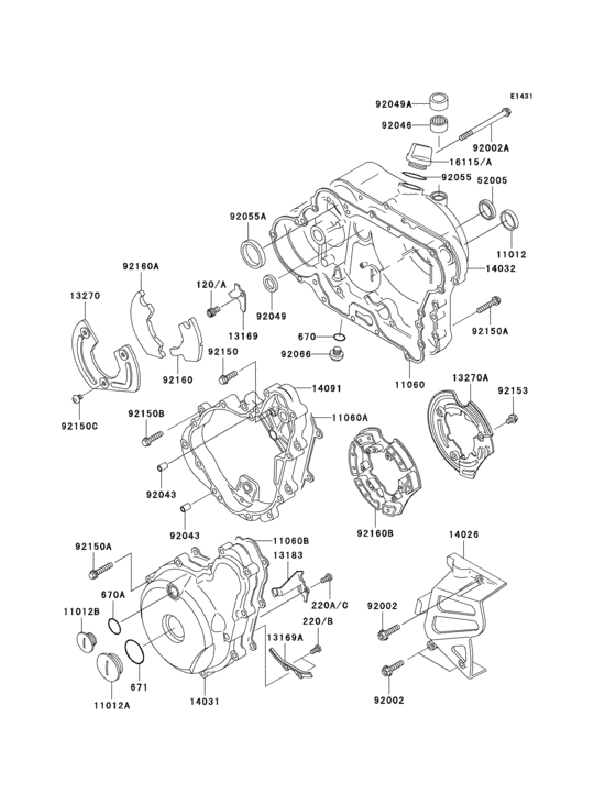 Engine cover(s)(1/2)