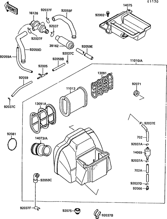 Air cleaner(1/2)