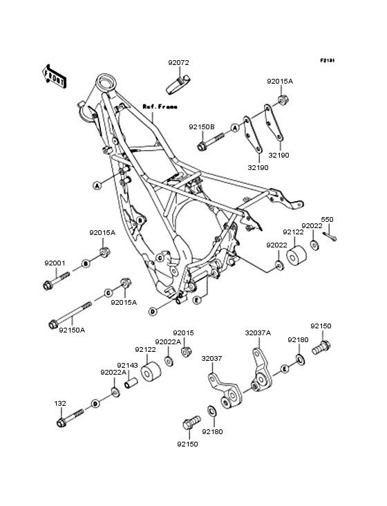  Рама ,крепежные детали