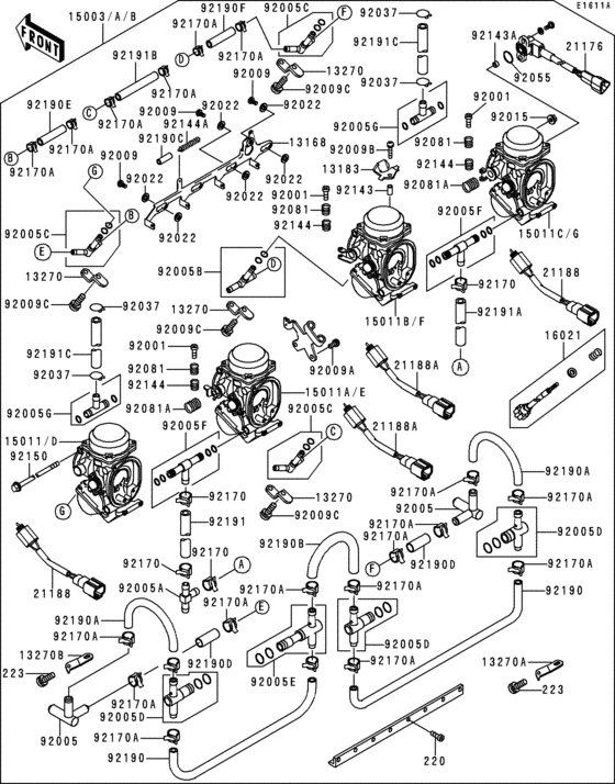 Carburetor(1/2)(zx900ce026357-)