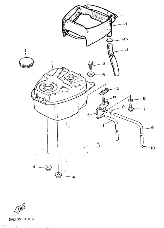 Rpservoir a carburant