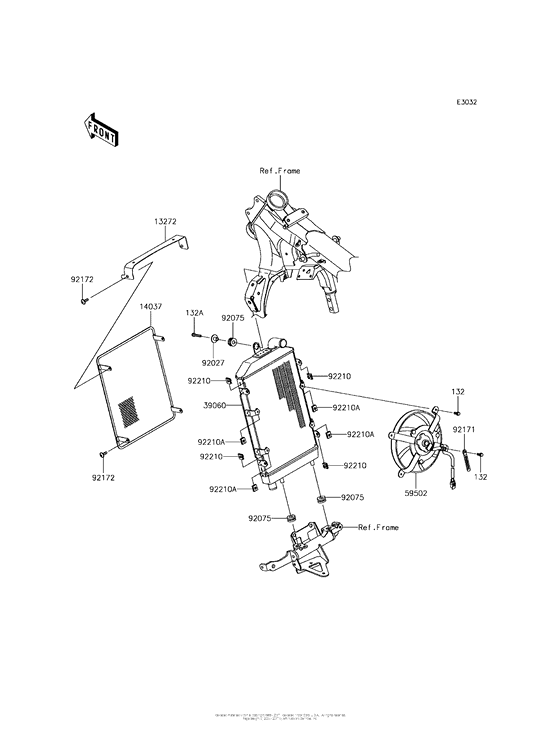 VN1700 Радиатор