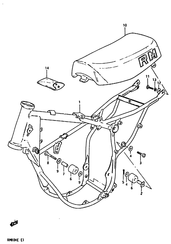 Frame - seat