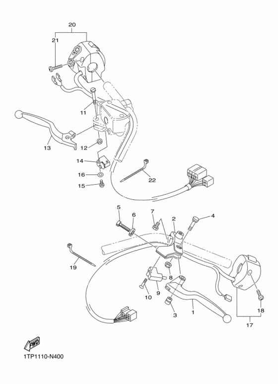 Handle switch & lever