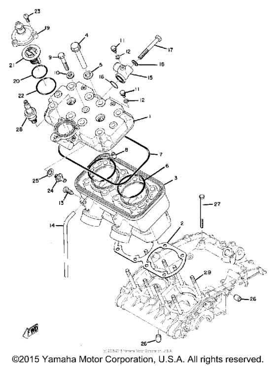 Cylinder head - cylinder