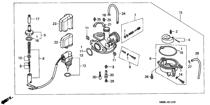 Carburetor assy