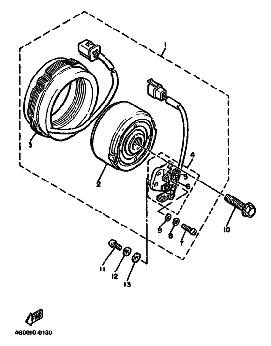 XJ550 A.c. generator