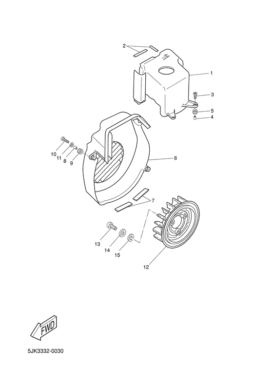 Air shroud. fan