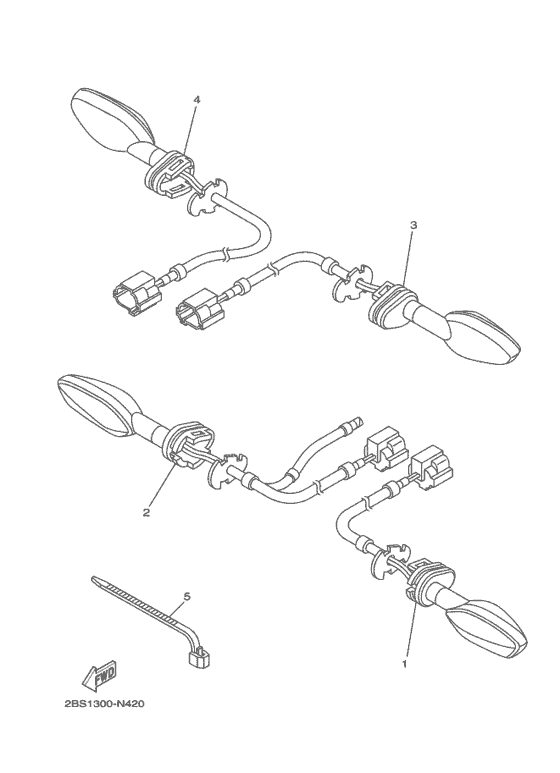 XT1200Z Поворотники