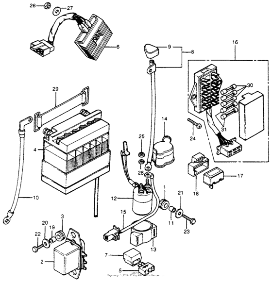 Battery + rectifier