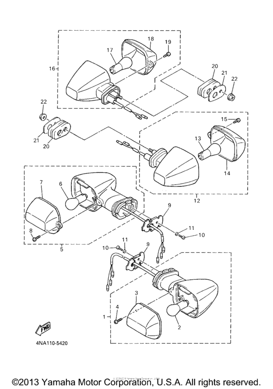 YZF-R6 Поворотники