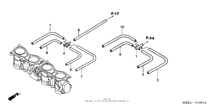  Throttle body (tubing)