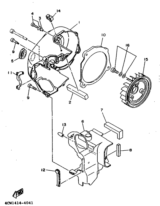 XC125 Verkleidung lufter