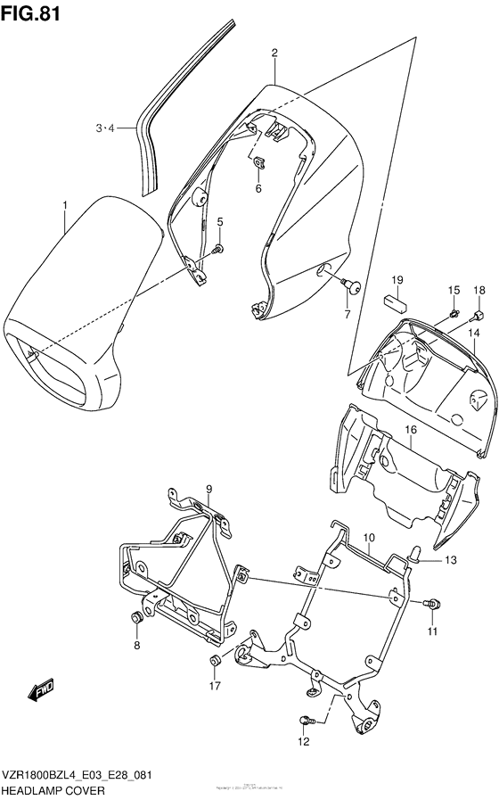 Headlamp Cover