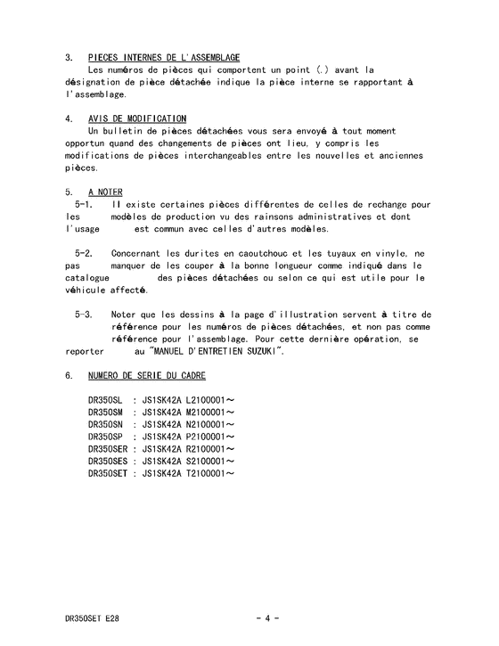 DR350 Catalog preface