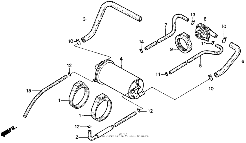 Evap canister (ac)
