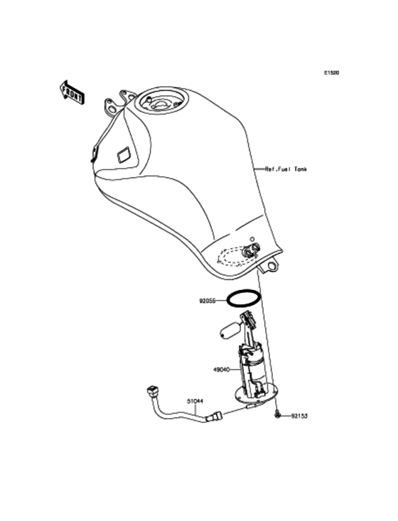 EX400 フューエルポンプ