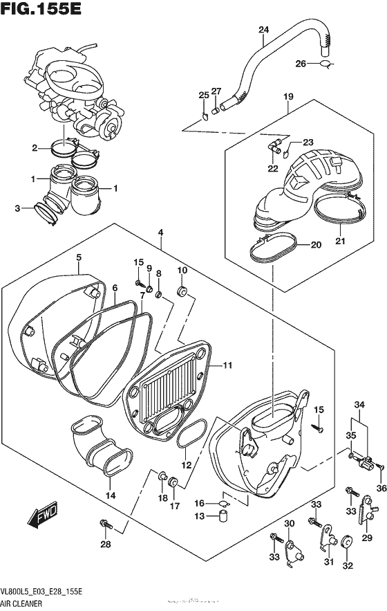 Air Cleaner (Vl800Tl5 E33)