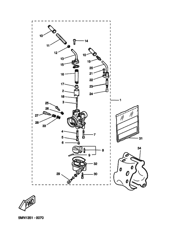 Carburetor assy