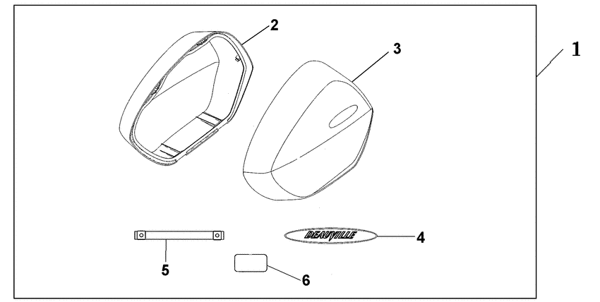 NT700V Kit, big pannier lid, yr-264m dusk beige met