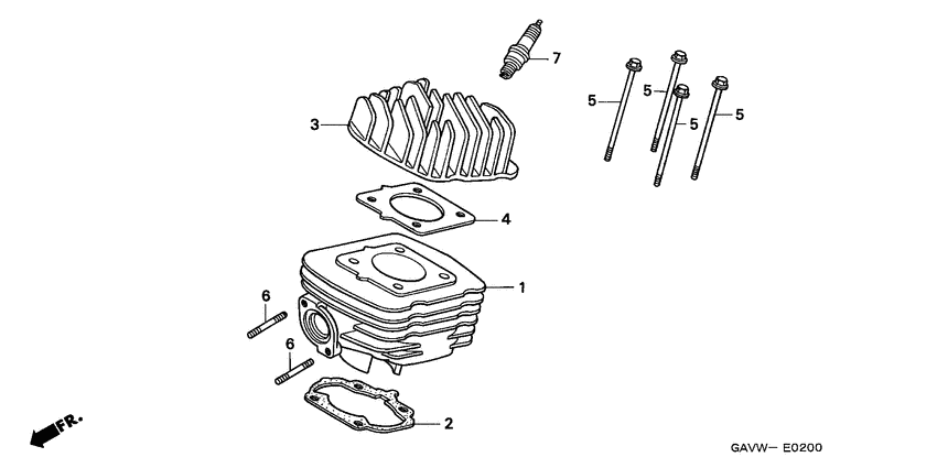 Cylinder/cylinder head