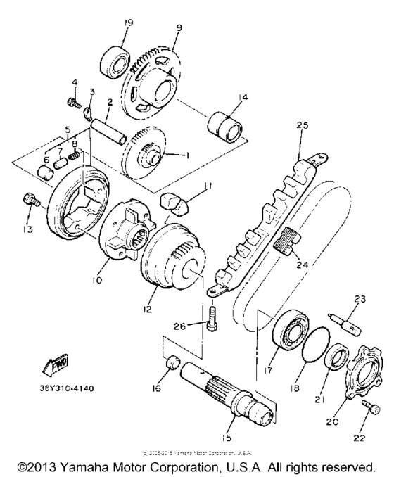 FJ1200A Стартер