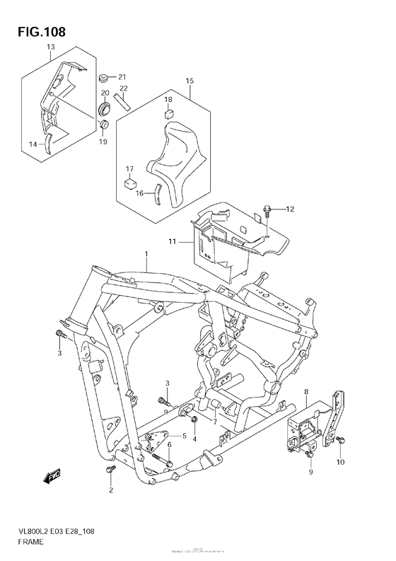 VZ800 Frame (Vl800  E28)
