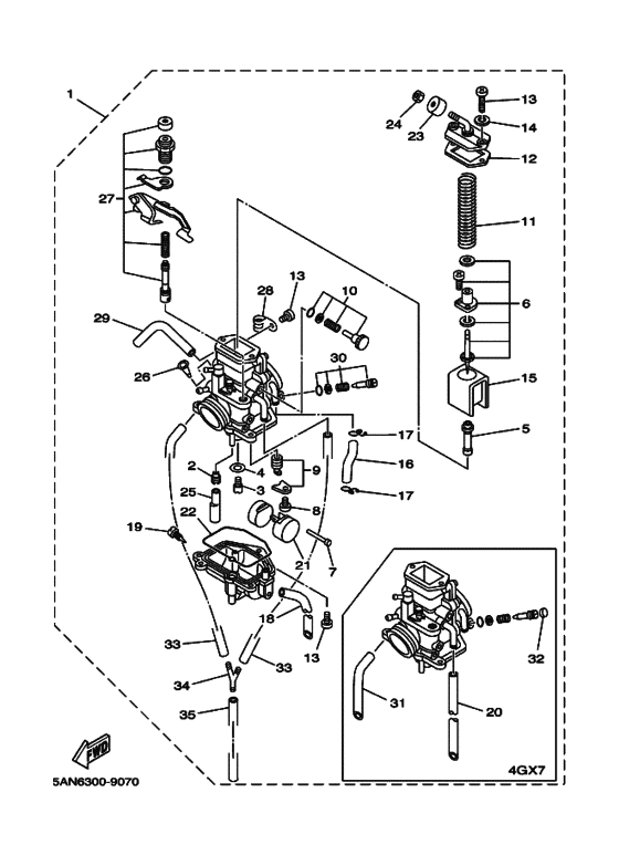 Carburetor assy