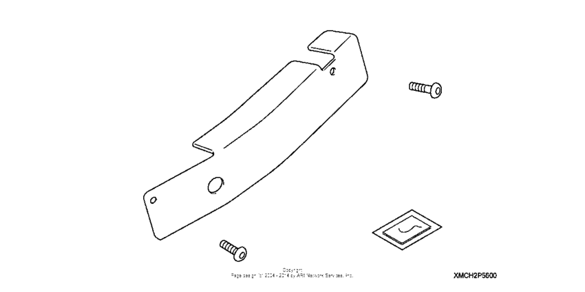 VTX1800C Swingarm cover