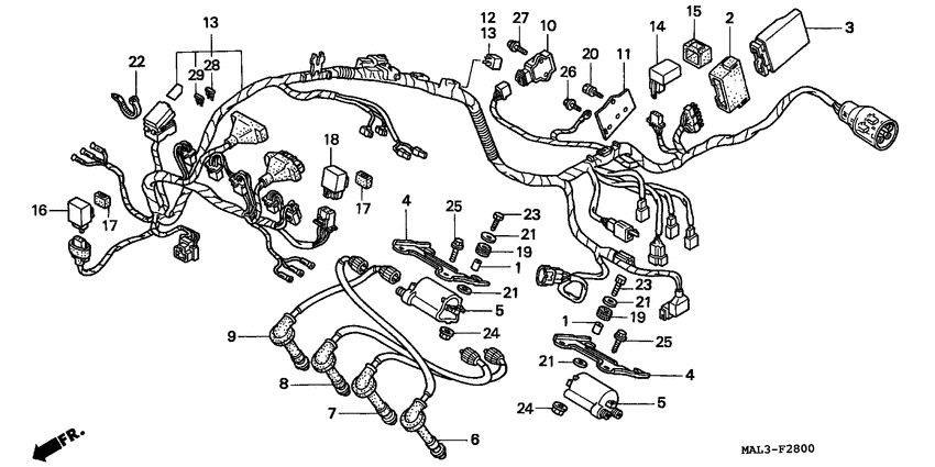 Harness wire